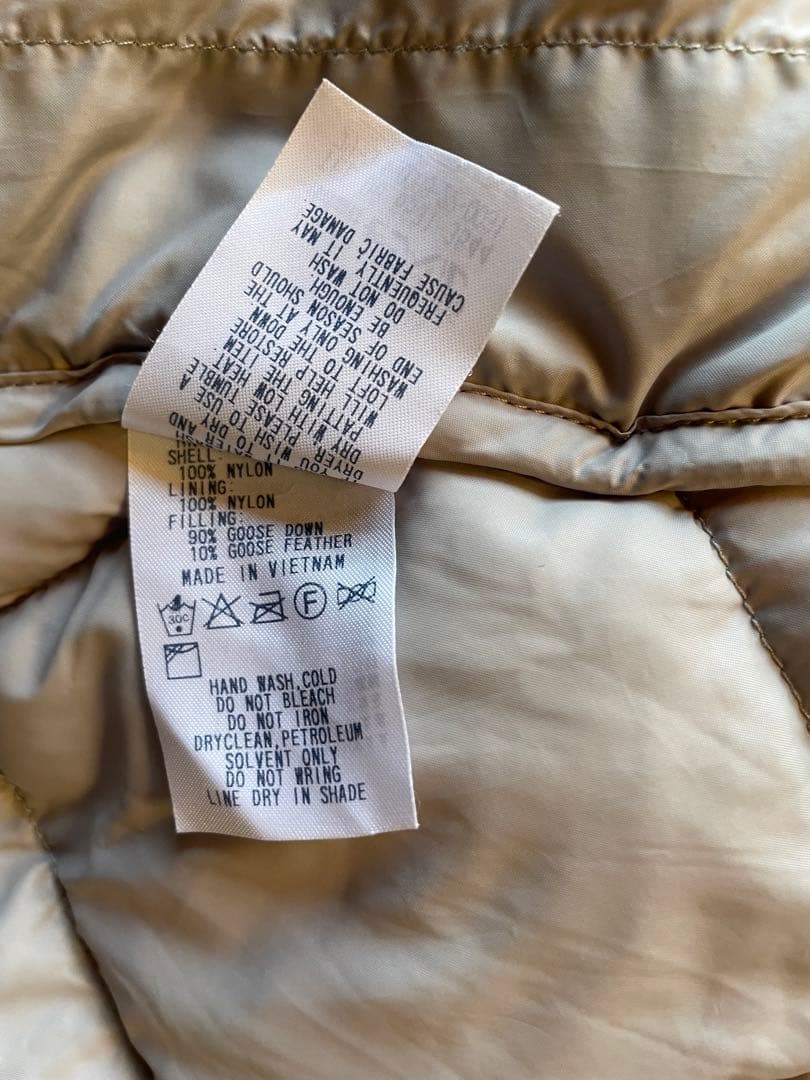 mont-bell ダウンジャケット ダイヤ柄　sk8 y2k テック