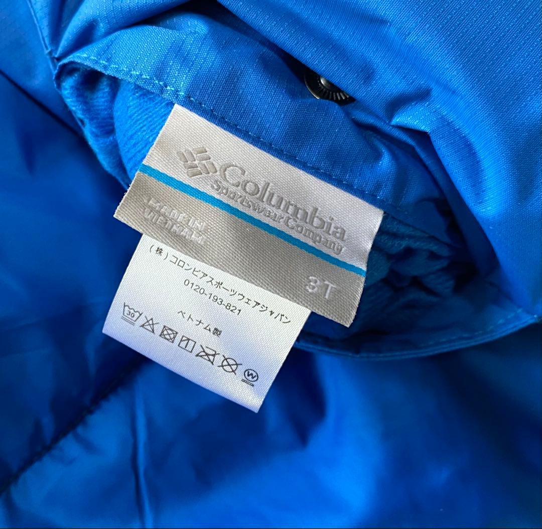 未使用！Columbia 3T こども　スキー　スノーウェア　ブルー　コロンビア