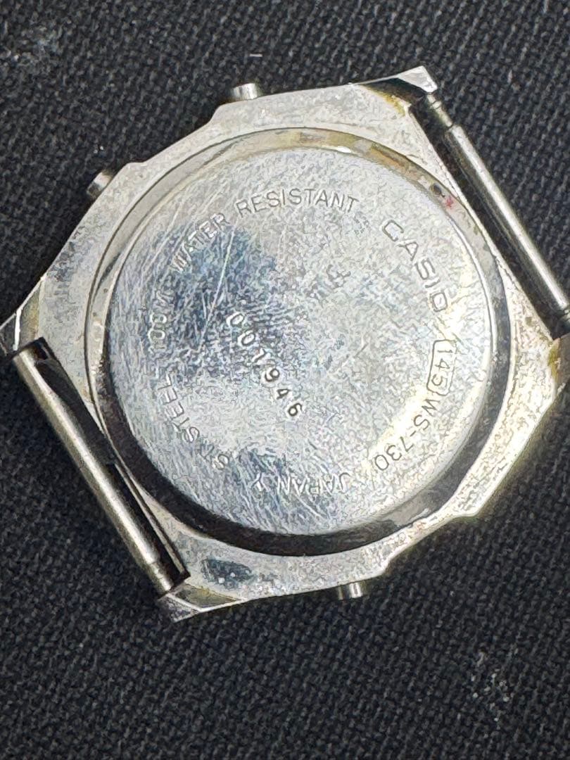 CASIO ALARM CHRONOGRAPH 100M防水