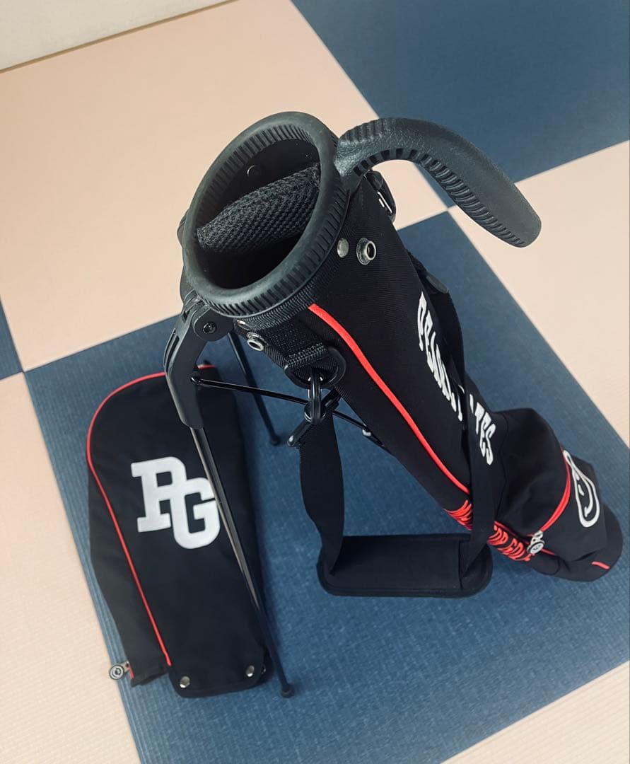 PEARLY GATES スタンド式サブバッグ ブラック　美品