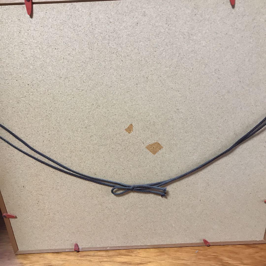 夫婦猿の木彫り