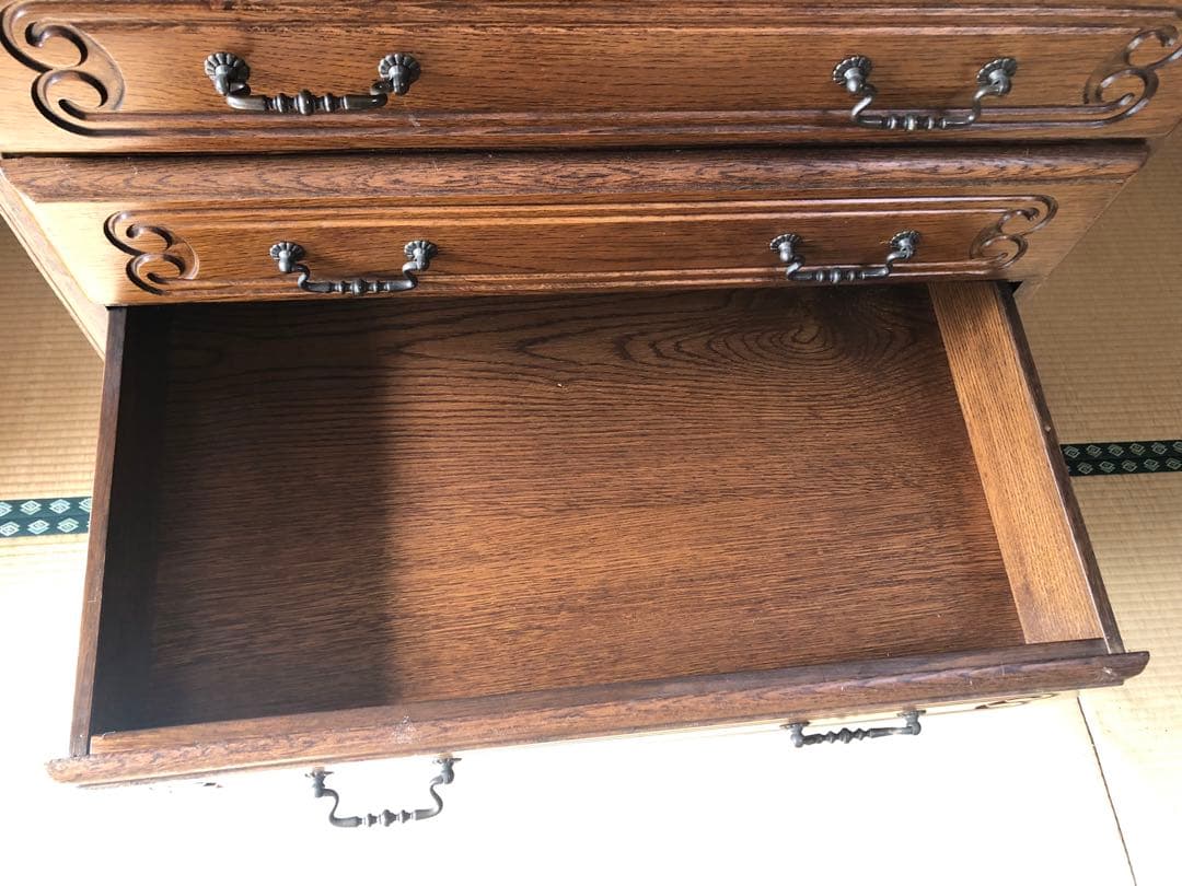 アンティーク家具 チェスト タンス 猫脚 ルーマニア製 1997年製