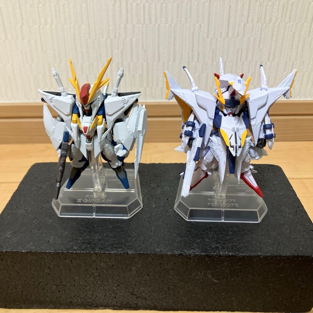 ガンダムコンバージ　クスィーガンダム、ペーネロペー、ザク　セット