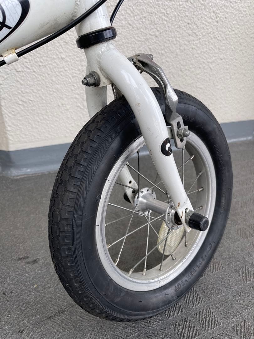 希少 CHARI-Q チョロQ 折りたたみ自転車 ホワイト　チャリQ ミニチャリ