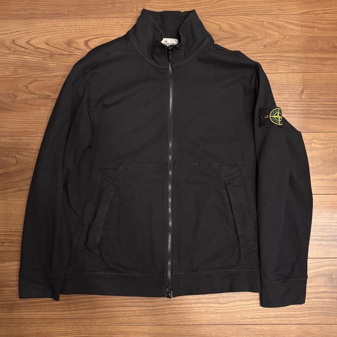 STONE  スウェットジップジャケット 23AW ブラック