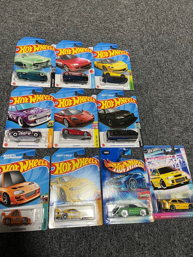 Hot Wheels(ホットウィール)セットB