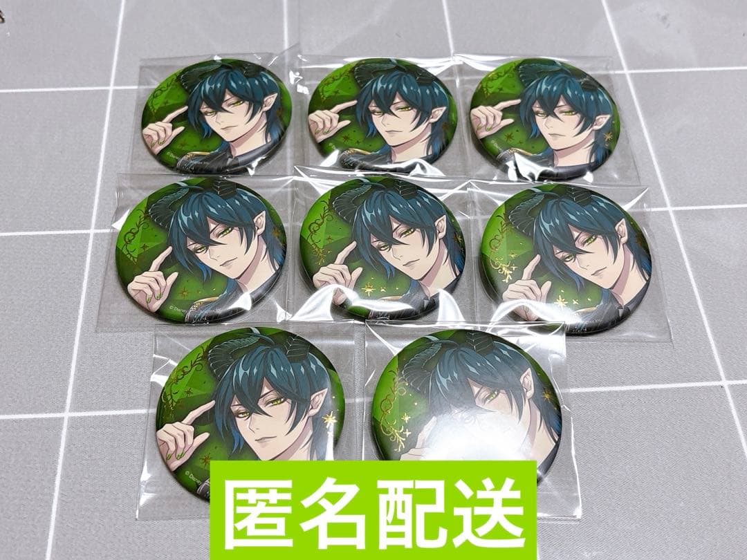 マレウス 缶バッジ ブレジュ ブレイジングジュエル ツイステ ポップアップ