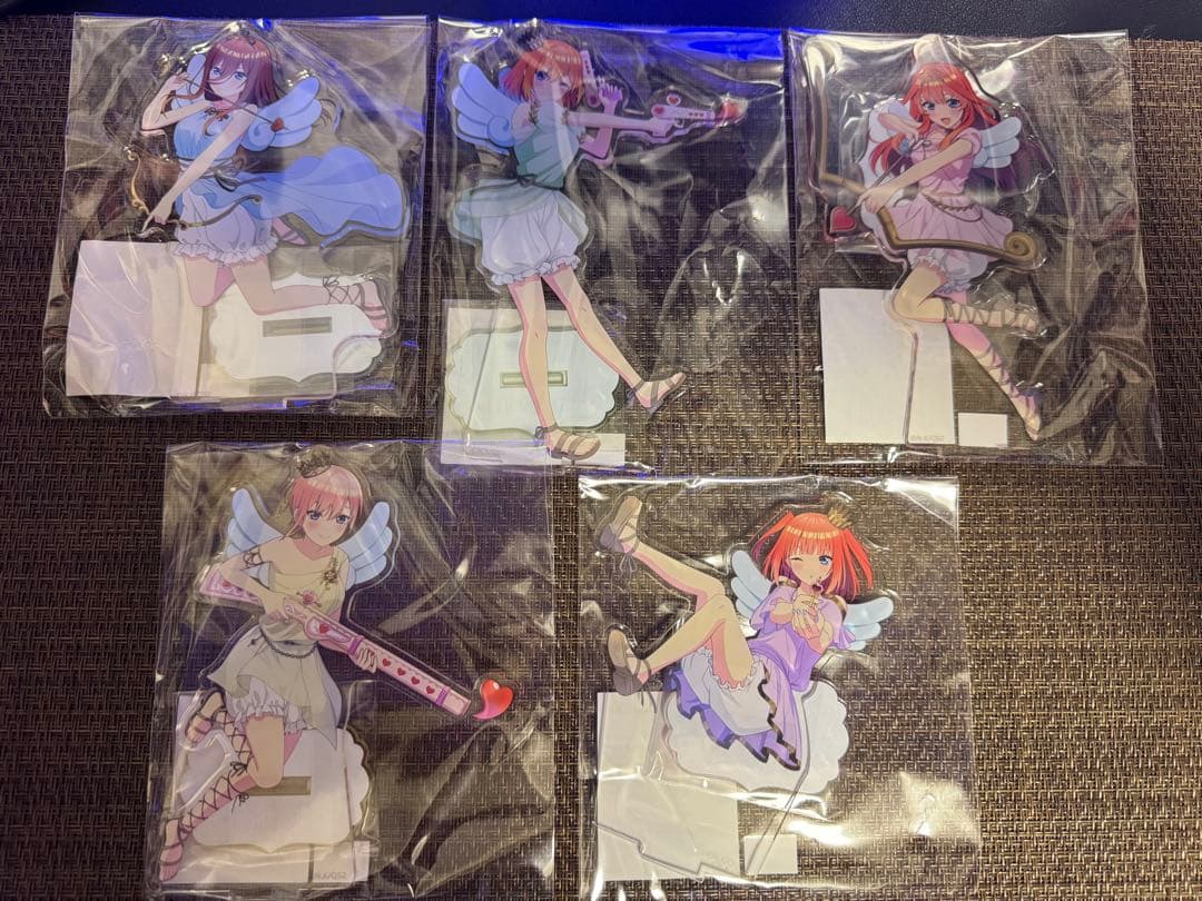 五等分の花嫁　マルイ　バレンタイン・バレット　アクリルスタンド　全種