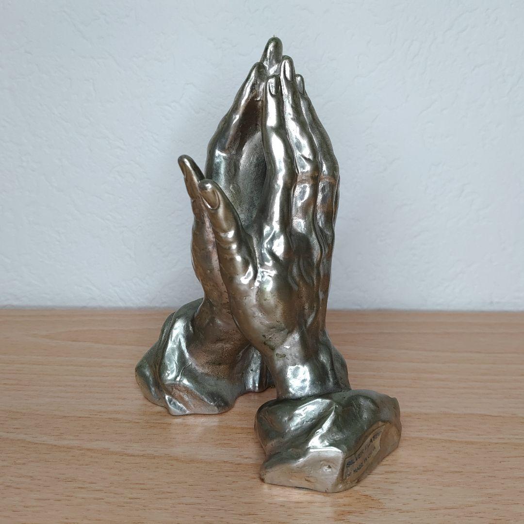 祈りの手 プレイハンド インテリア置物 アンティーク調