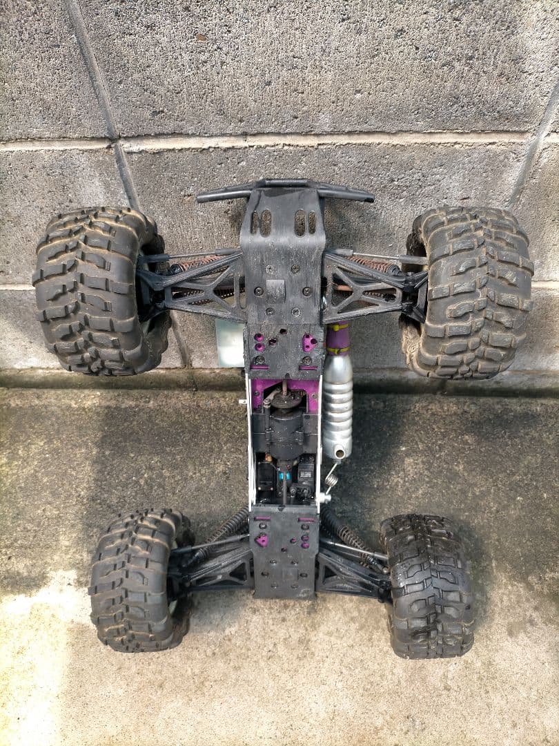 ★送料無料★HPIサベージ　ジャンク　オフロードエンジンラジコンカー