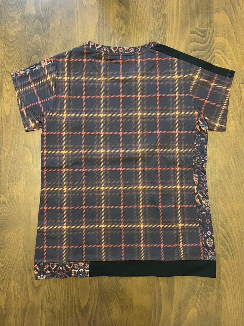 Admiral チェック柄 Tシャツ