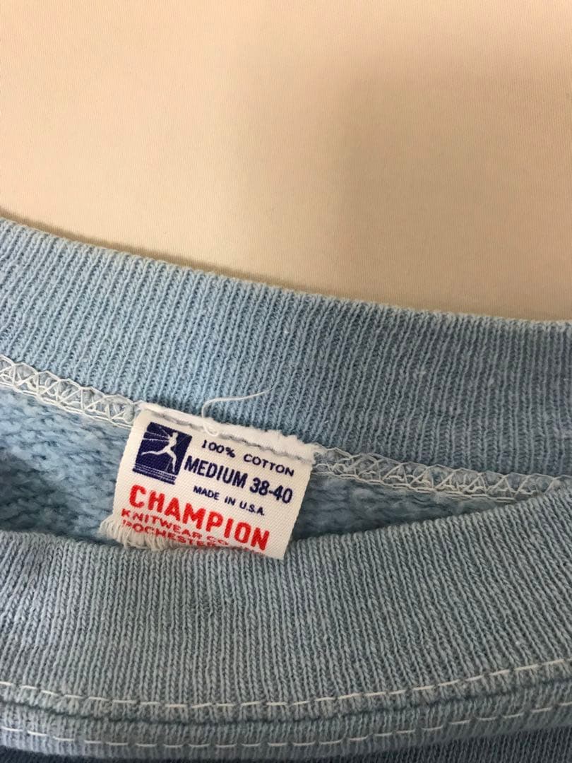 60s ランタグ　チャンピオン　ヴィンテージスウェット　ヴィンスエ