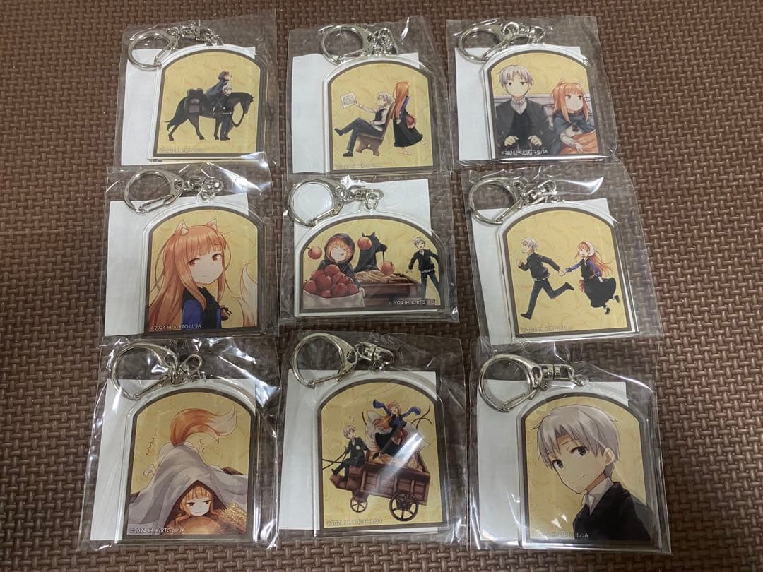 狼と香辛料 くじ引き堂 くじ vol.2 C賞 アクリルキーホルダー 全9種