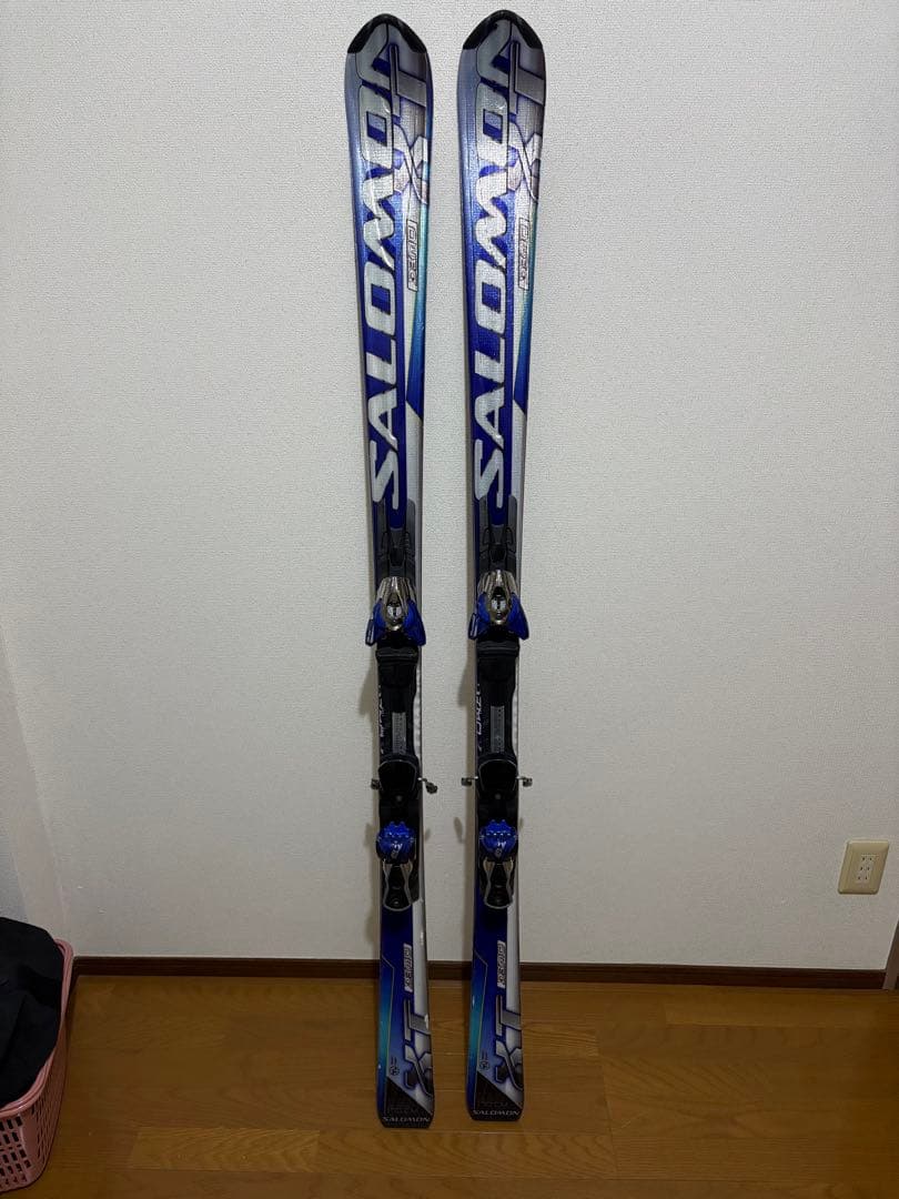 【値下げ】SALOMON スキー板170cmビンディング付き