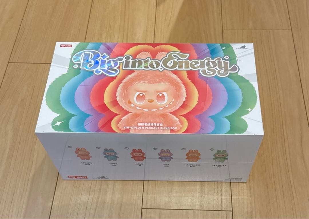【未開封】Labubu Big into Energy ボックス　正規品