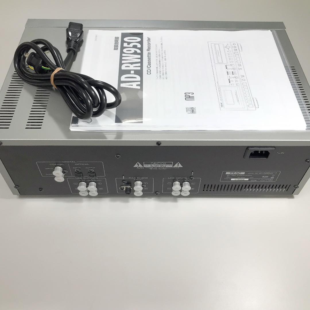 TEAC AD-RW950 CDレコーダー/カセットデッキ