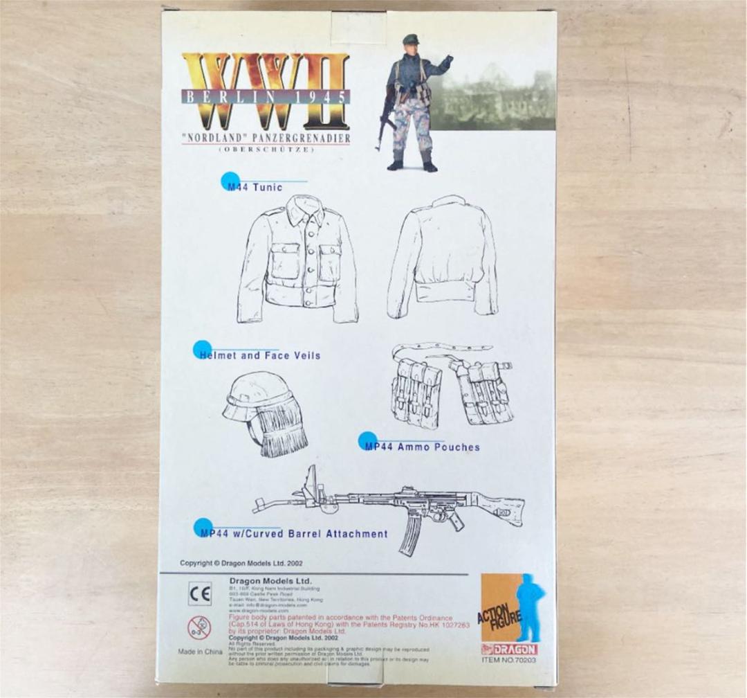 1/6アクションフィギュアドラゴンモデルズ　第二次世界大戦ドイツ兵