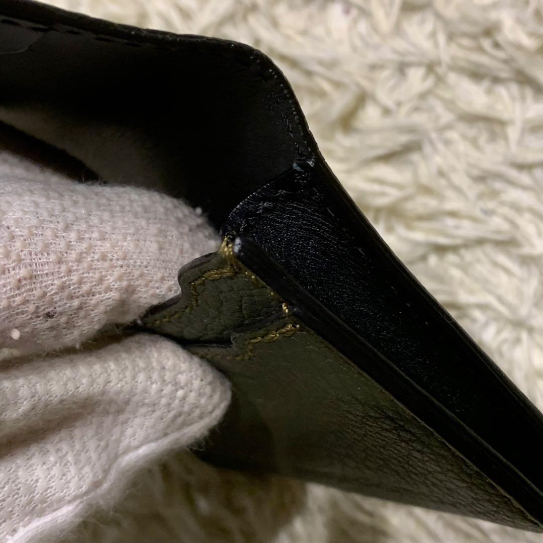 未使用級✨Briefing Felisi 名刺入れ ダブルネーム コラボ カーキ