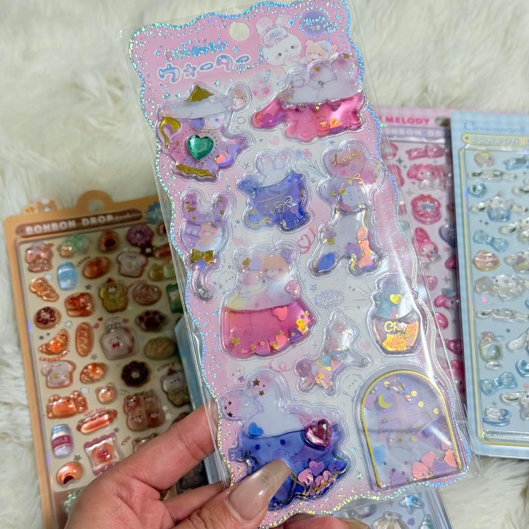 ボンボンドロップ シール ウォーターシール おはじきシール