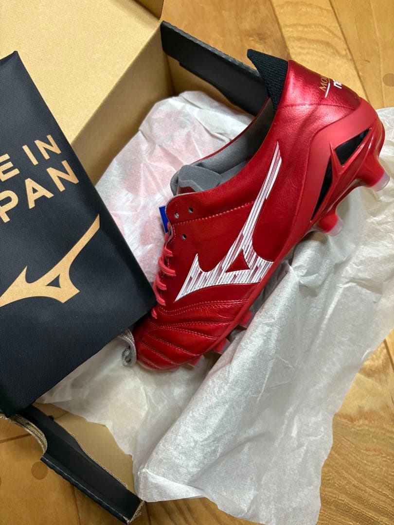 新品　40周年限定　レアサイズ　ミズノ　モレリア ネオ4 JAPAN 25cm