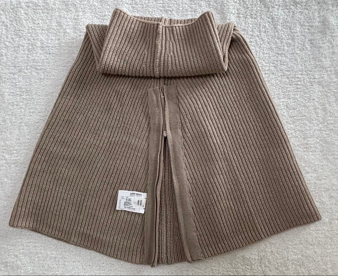 極美品 アパルトモン GOOD GRIEF Ribbed Knit Snood