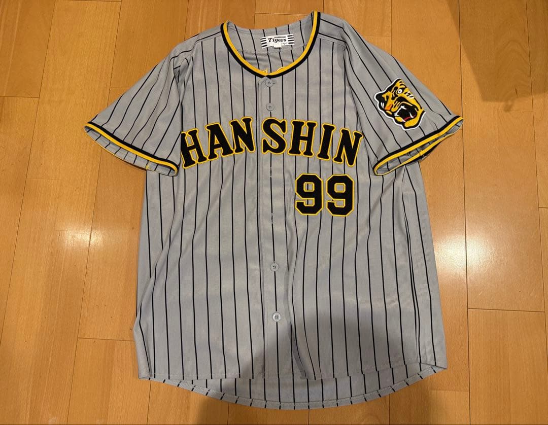 阪神タイガース ビーズリー選手ビジターレプリカユニフォーム(L)