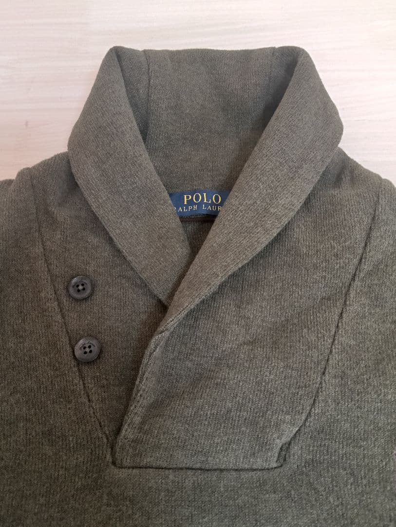 ポロ ラルフローレン　 ショールカラー スェット Sサイズ