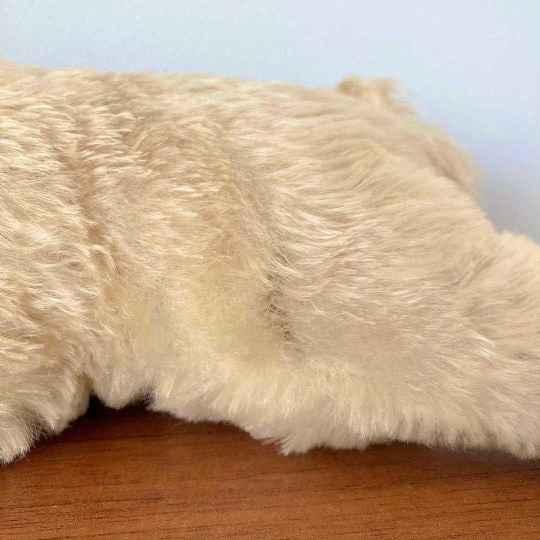 オールドシュタイフ　眠りうさぎ　シュタイフ　ぬいぐるみ　ドイツ　ヴィンテージ