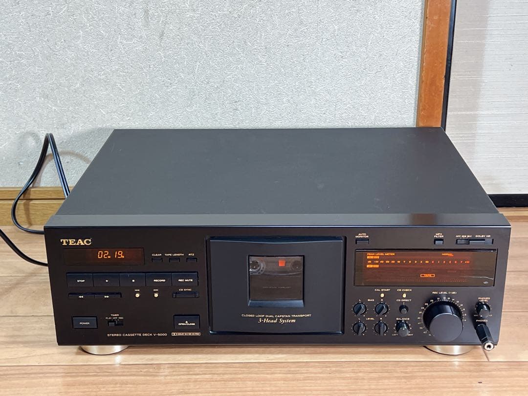 TEAC V-5000 ステレオカセットデッキ