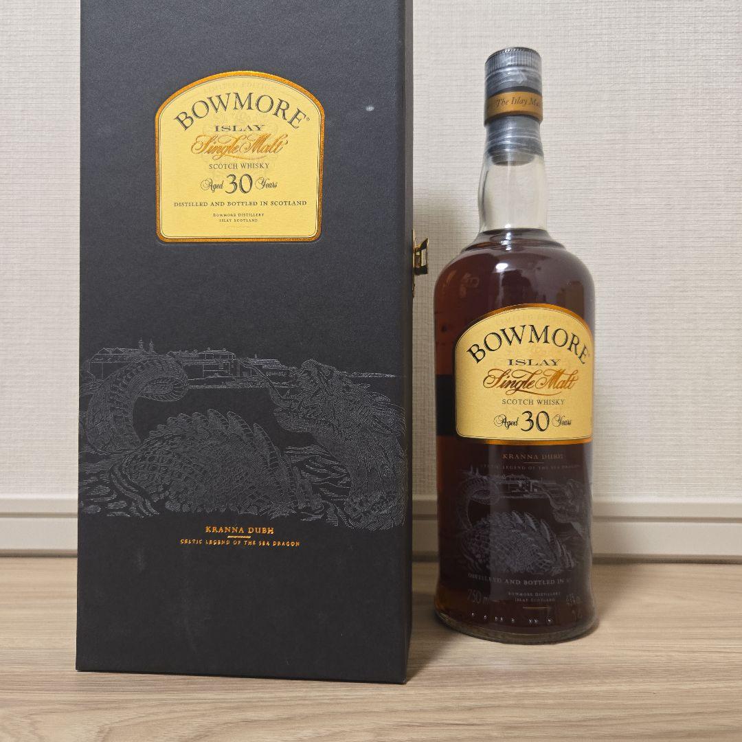 【新品未開封】ボウモア クランナ ダブ シードラゴン　30年