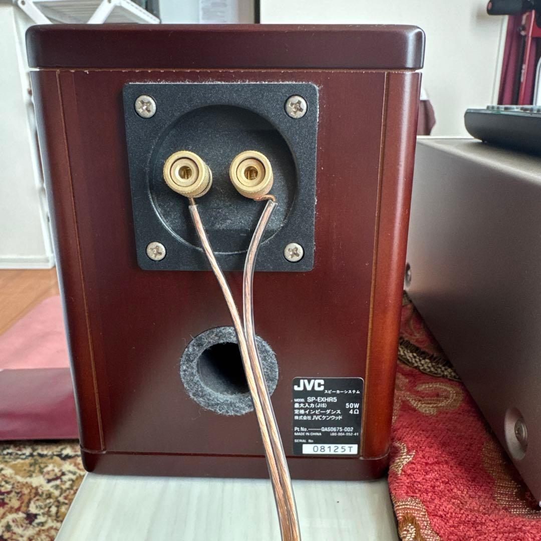 JVC・Victor ミニコンポ WOOD CONE CA-EX-HR5