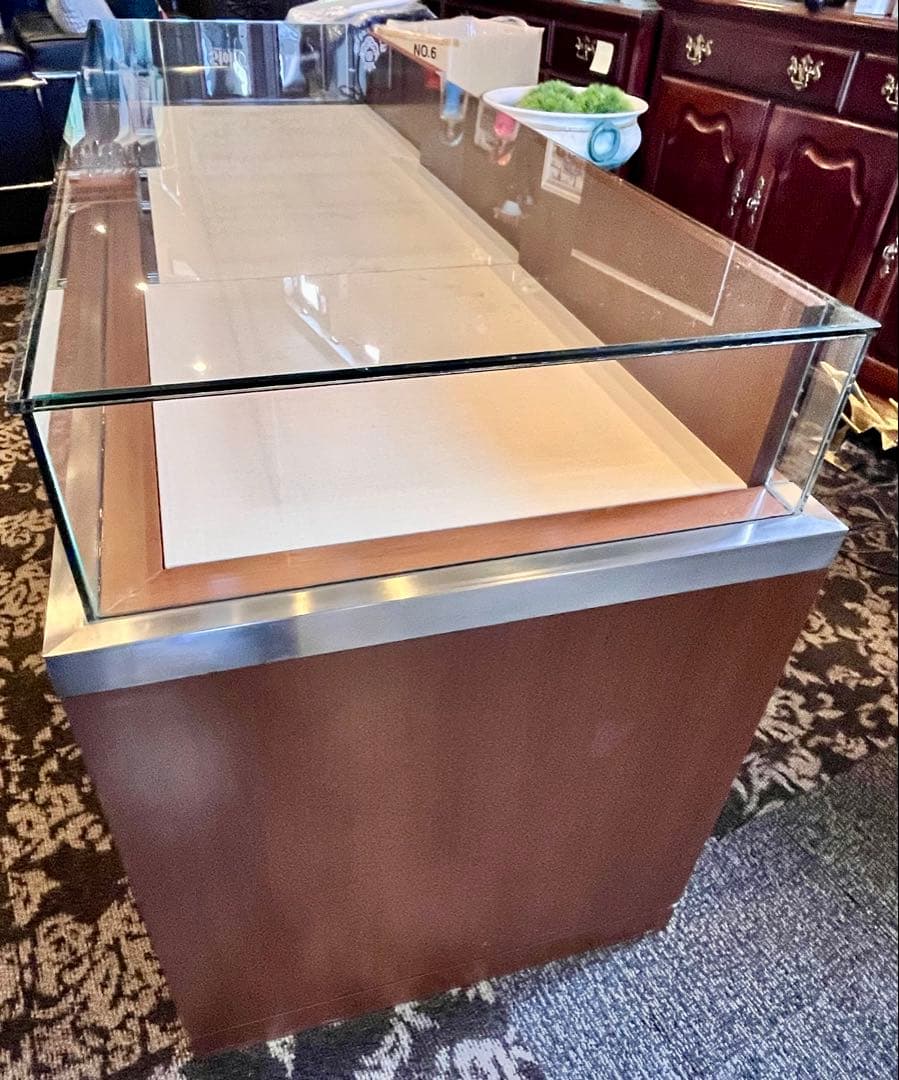 ★☆ スライド式 ガラスショーケース 鍵付 ☆★