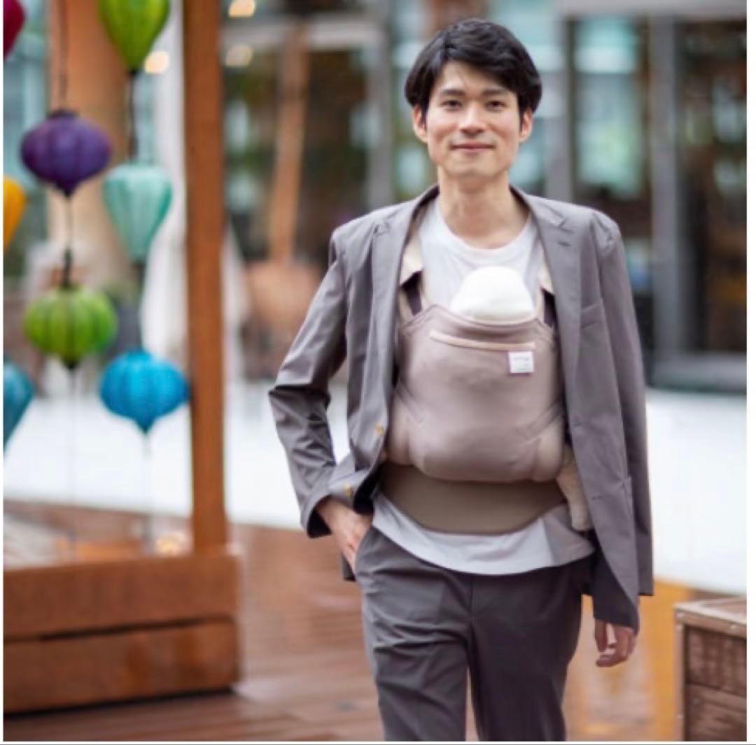 SUN &beach Organic Mesh One 抱っこ紐 ベージュ