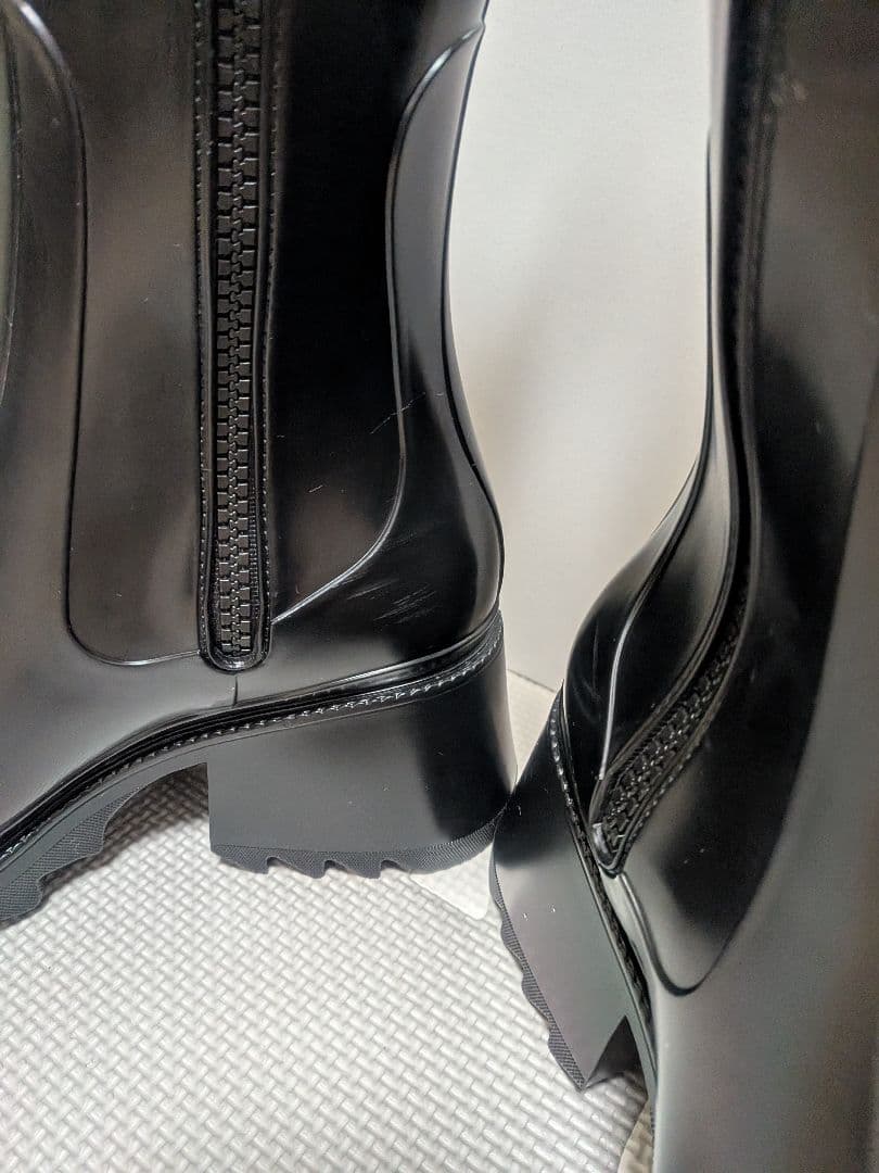 Chloé ブラック レインブーツ