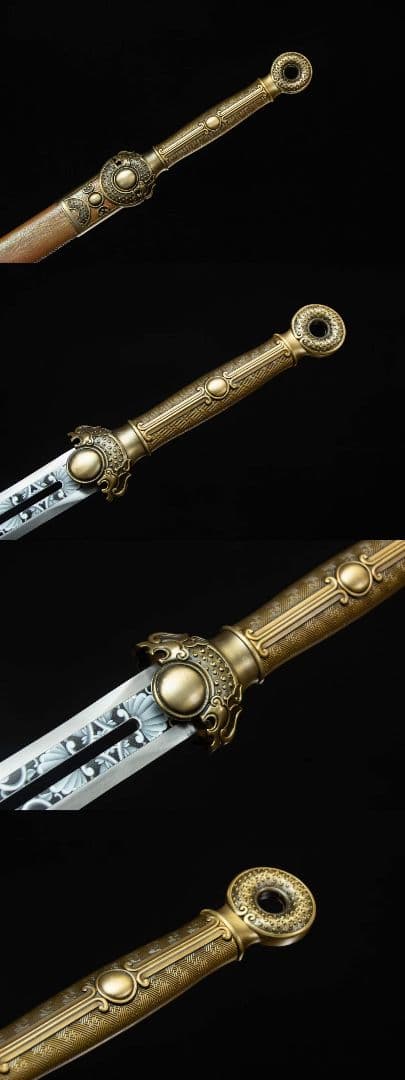 暗域漢剣-高性能マンガン鋼 古兵器 武具　刀装具　日本刀　模造刀 居合刀