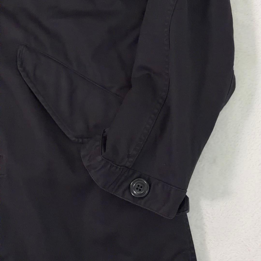 希少【ヒステリックグラマー】モッズコート コヨーテファー ライナー付 黒 S