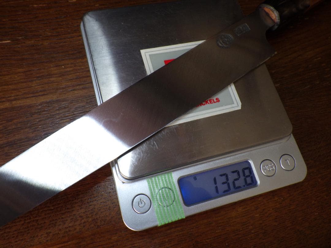 マ*メ様 水本焼★白選鋼・堺一文字光秀造/柳刃刺身包丁★鞘付属★