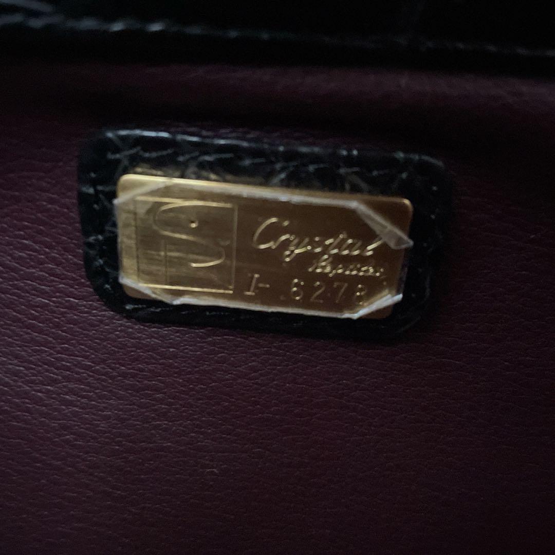 ゲンママ　ハンドバック　マットクロコダイル　ショップチャンネルqvc