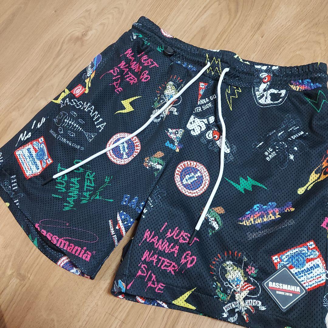 値下げ★BASSMANIA／メッシュパーカー＆ショートパンツセット