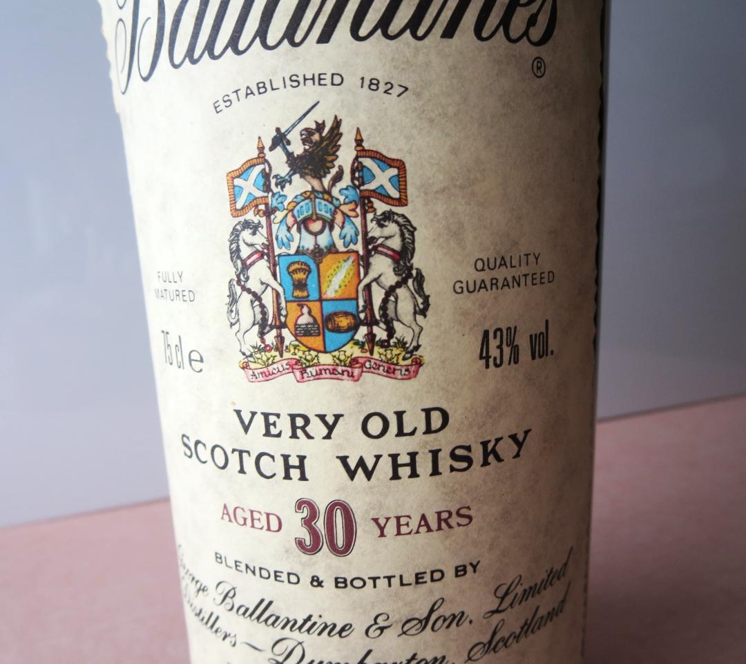 バランタイン３０年　【未開封】