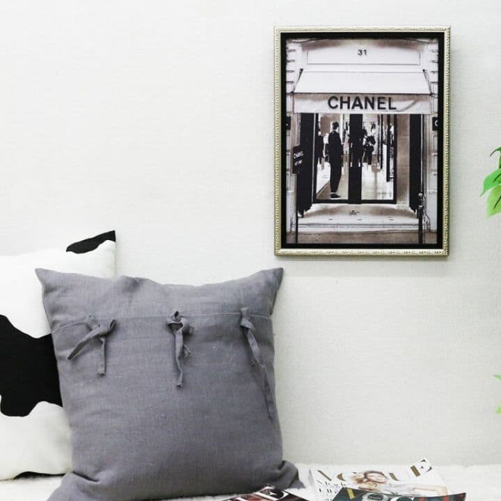 輸入雑貨　オマージュキャンバスアートパネル　『CHANEL』　エントランス