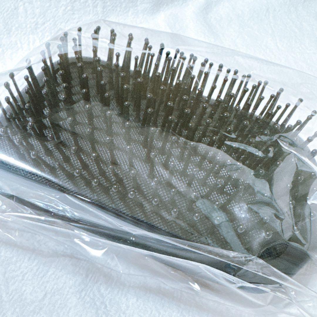 ヘアブラシ ヘアコームセット 4種 ブラック メンズ パドルブラシ