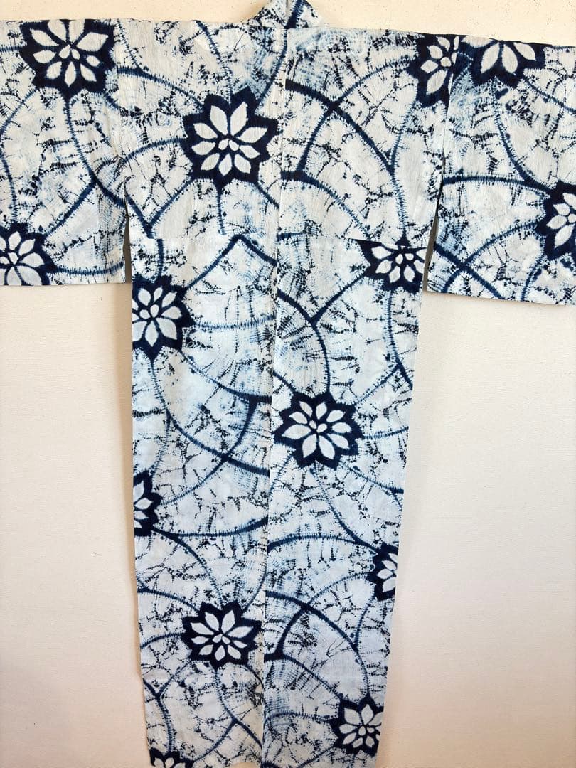 未使用　有松絞り 浴衣
