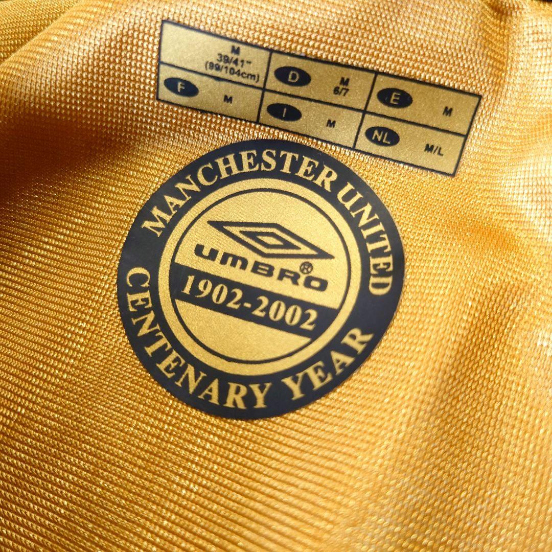 極美品 00s 100周年 マンチェスターユナイテッドFC UMBRO