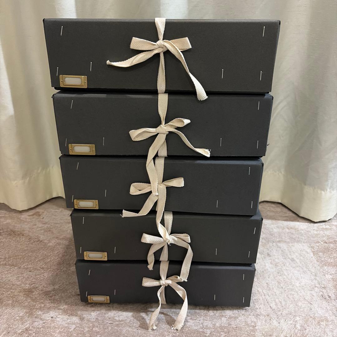 未使用 Found Muji コシャー箱 5個セット