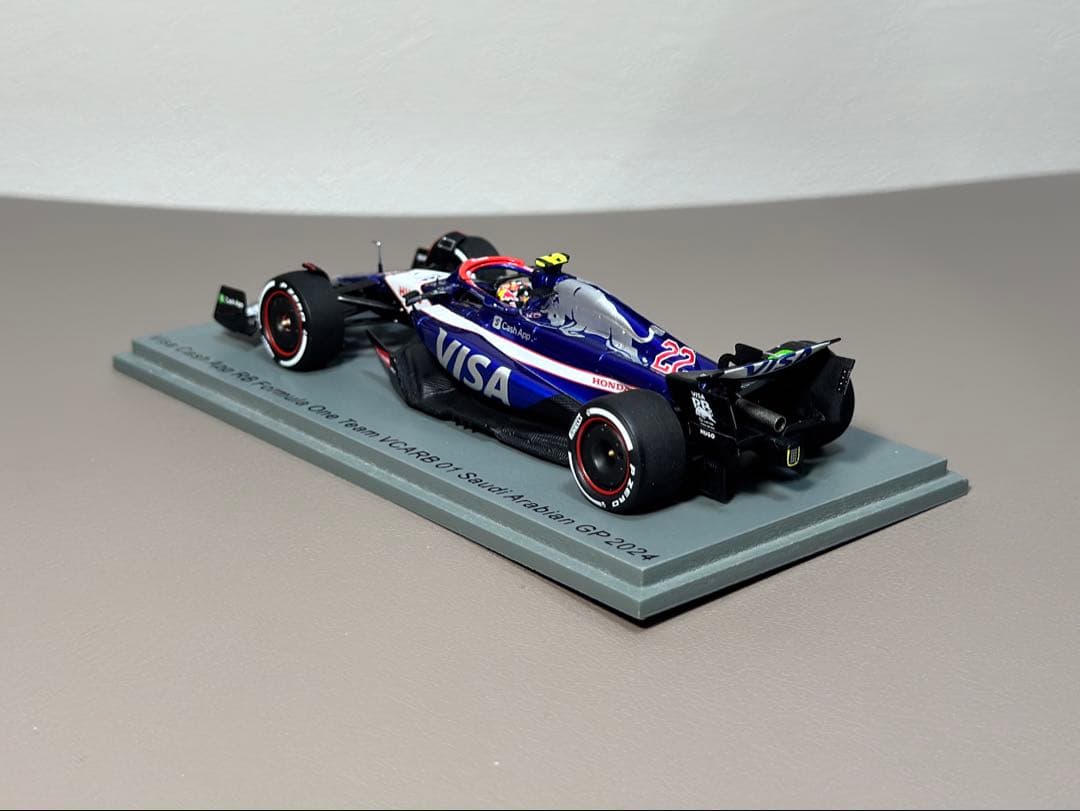 Spark 角田裕毅 2024 VCARB 1/43 サウジアラビアGP