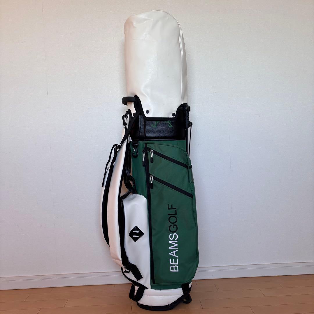 キャディバックJONES×BEAMS GOLF別注Trouper GREEN