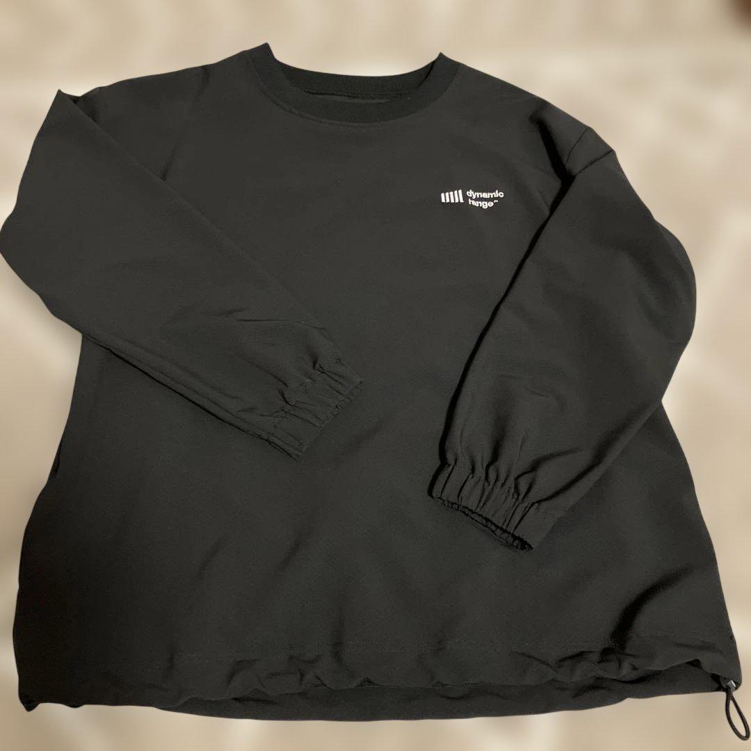 CLUB HAUS/dynamic range ブラック 長袖ピステ