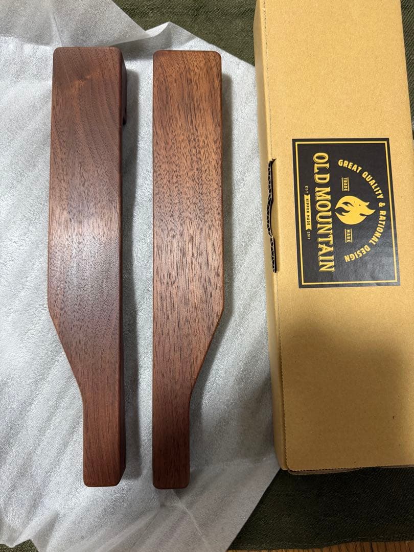 新品オールドマウンテン　ヒジラク　ウォールナットカーミット①