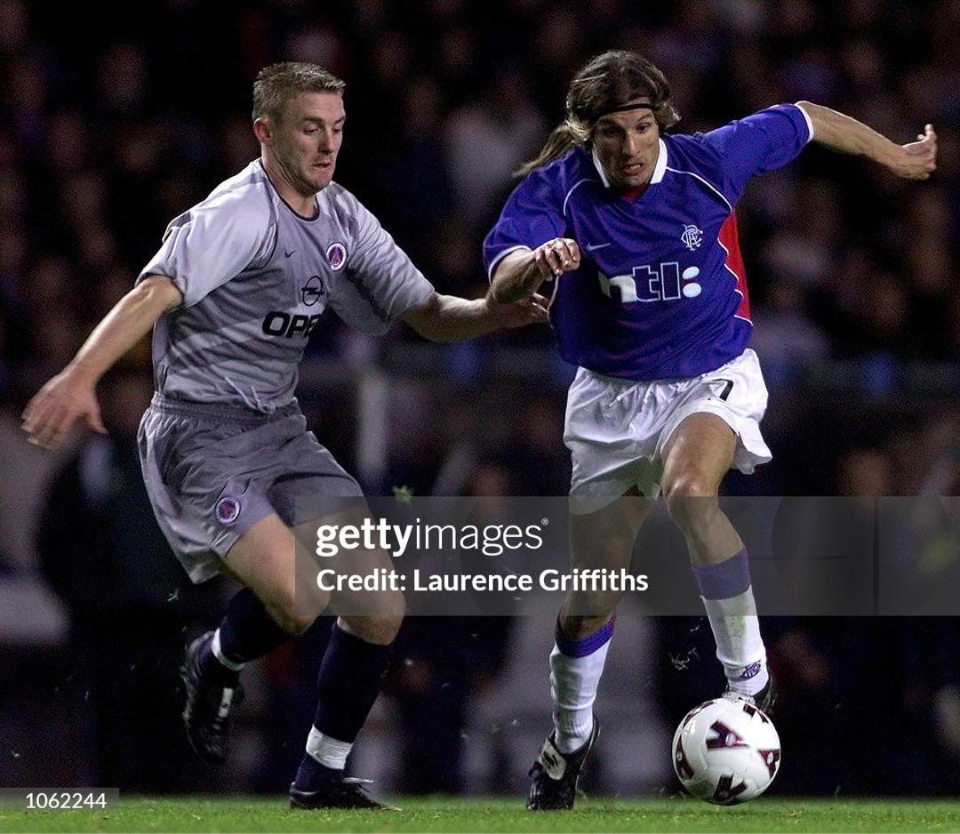 01-02(H)グラスゴー・レンジャーズ ユニフォーム　半袖　デッドストック